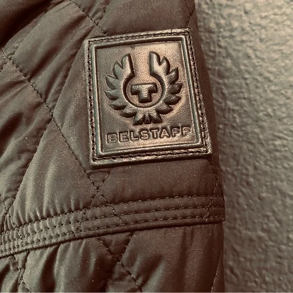 Belstaff London women’s moto motorcycle jacket coat size EU 40 US 6 xs-s black